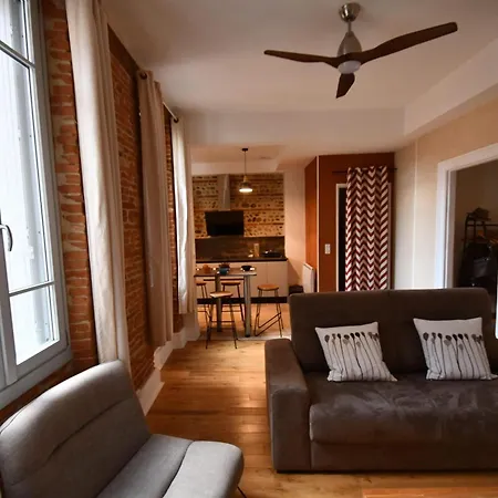 Elegant Toulousain - - Metro - Standing Apartment