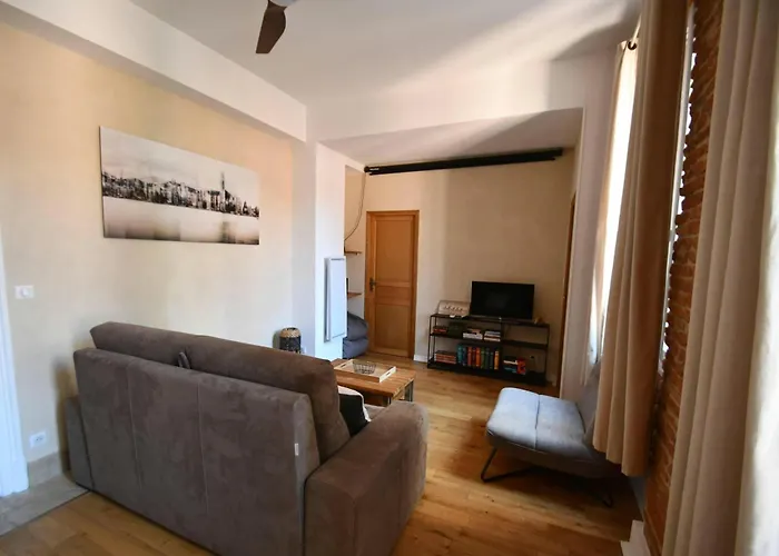 Elegant Toulousain - Centre - Metro - Standing Appartement Toulouse
