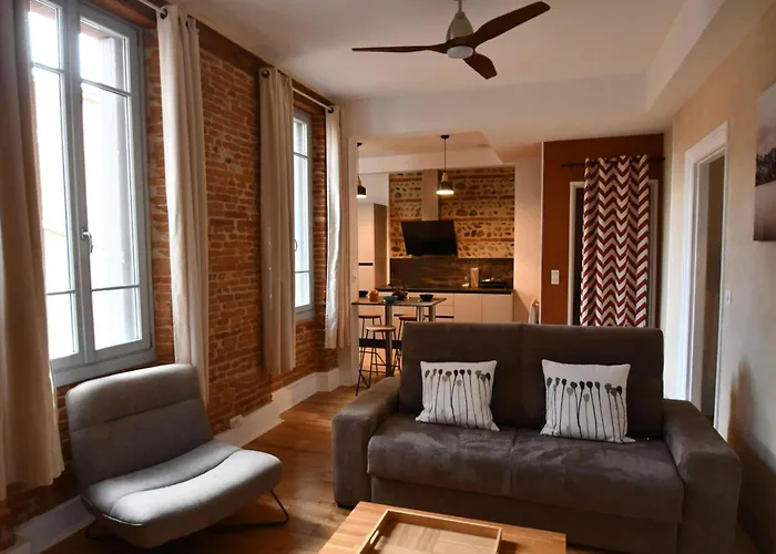 公寓 Elegant Toulousain - Centre - Metro - Standing